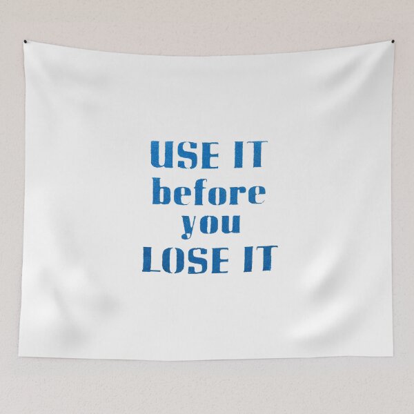 Item preview, Vintage Use It Or Lose It designed and sold by QuayTradingCo.