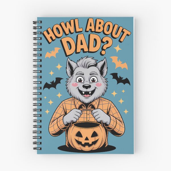 Item preview, Howl About Dad? | Funny Halloween Werewolf Dad Pumpkin Design designed and sold by Zeltagold8.