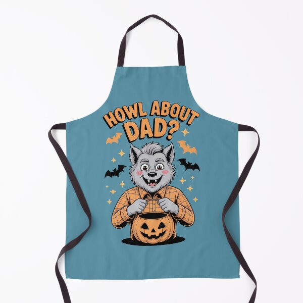 Item preview, Howl About Dad? | Funny Halloween Werewolf Dad Pumpkin Design designed and sold by Zeltagold8.