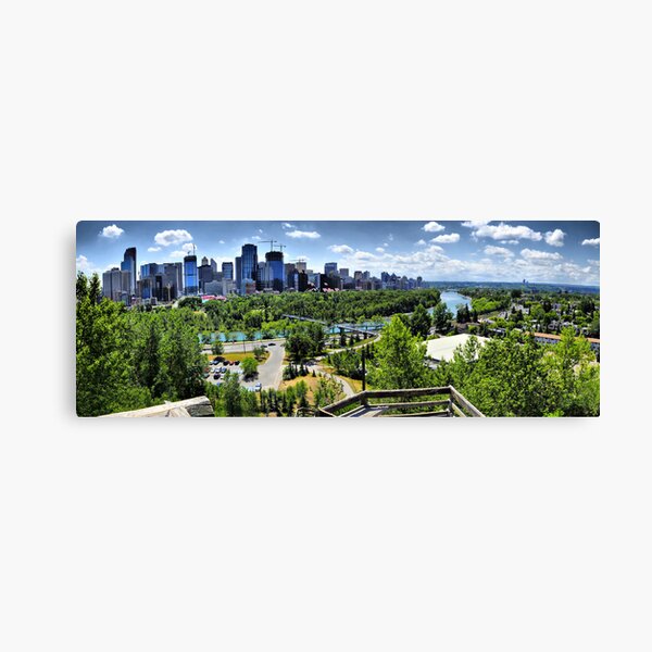 Downtown Calgary Skyline Canvas Print