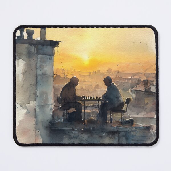 Item preview, Rooftop Gambit at Golden Hour designed and sold by ArgentoArt.