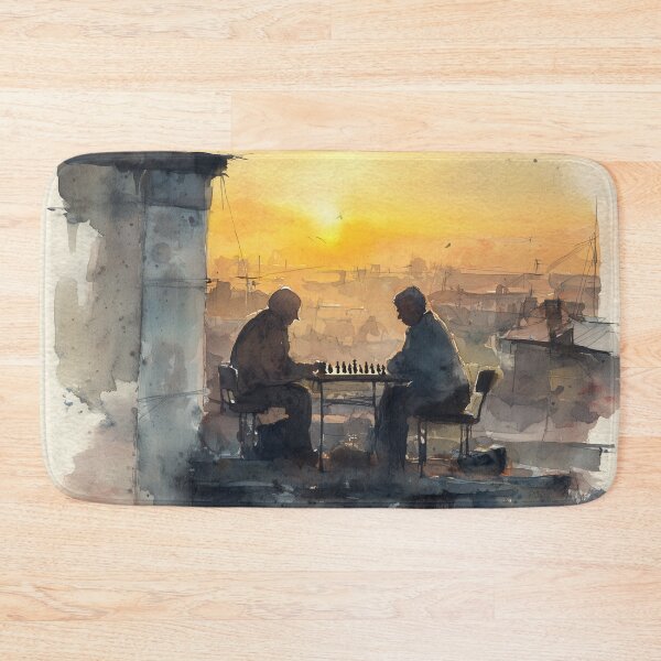 Item preview, Rooftop Gambit at Golden Hour designed and sold by ArgentoArt.