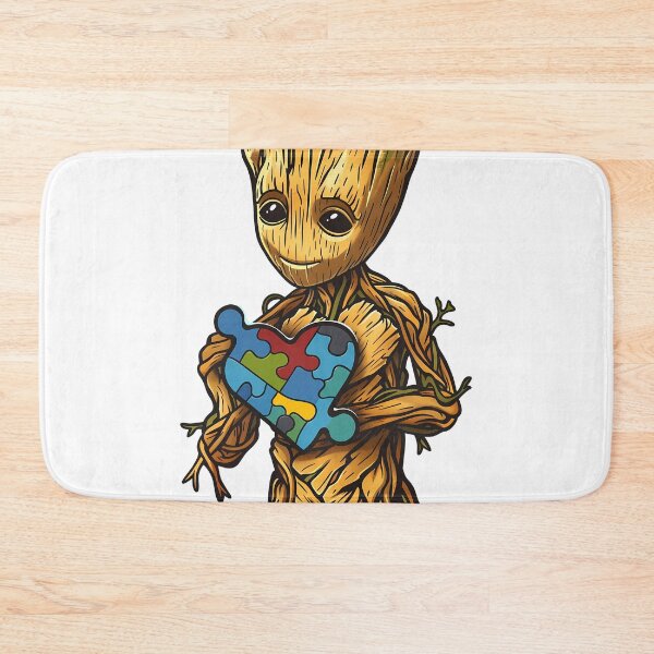 Item preview, Groot in the puzzle heart designed and sold by plaisirdoffrir.