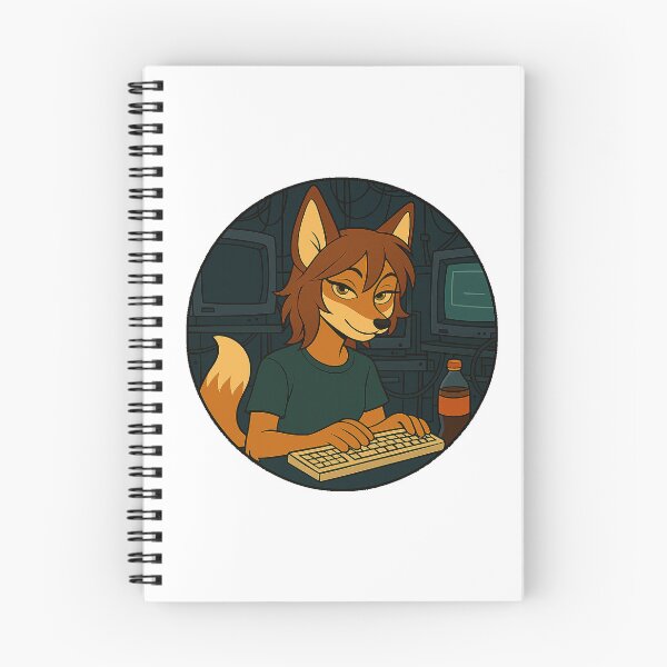 Item preview, Lan Party Fox – Retro Gamer Furry Vibes designed and sold by CaliLuminos.