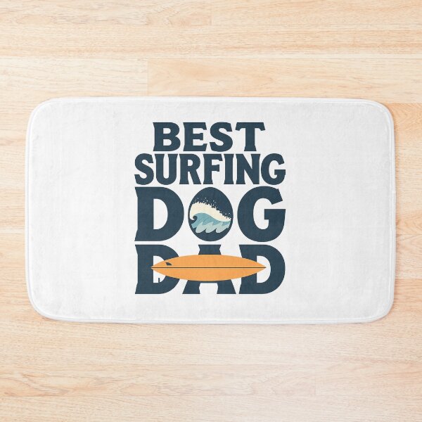 Item preview, Best Surfing Dog Dad T-shirt gift designed and sold by AdelStore.