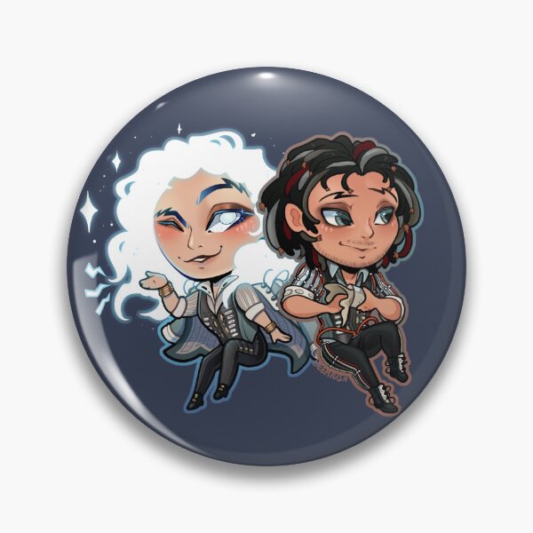 Item preview, Volt and Eddie Chibi Duo designed and sold by deertush.
