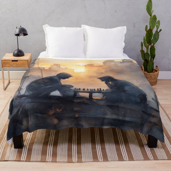 Item preview, Skyline Checkmate in Blue Mist designed and sold by ArgentoArt.