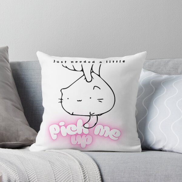 Item preview, Cute Cat Pun Shirt | Just Needed a Little Pick Me Up Kawaii Tee designed and sold by Fab-Cat.