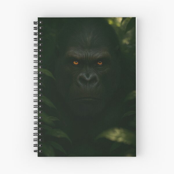 Item preview, Armstrong on Obsidian Isle – Colossal Gorilla Jungle Fantasy Scene designed and sold by HappyFamilyKino.
