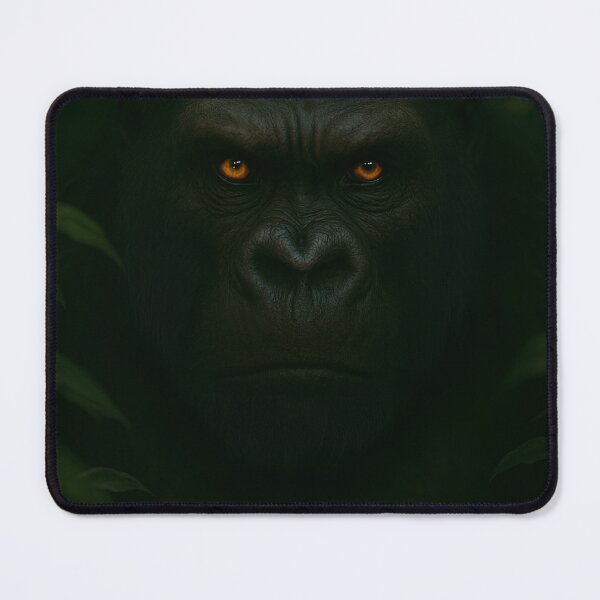 Item preview, Armstrong on Obsidian Isle – Colossal Gorilla Jungle Fantasy Scene designed and sold by HappyFamilyKino.