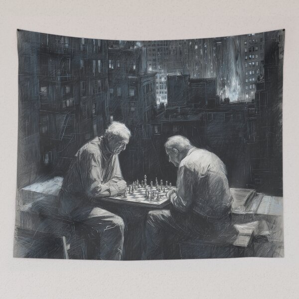 Item preview, Midnight Endgame in Graphite designed and sold by ArgentoArt.