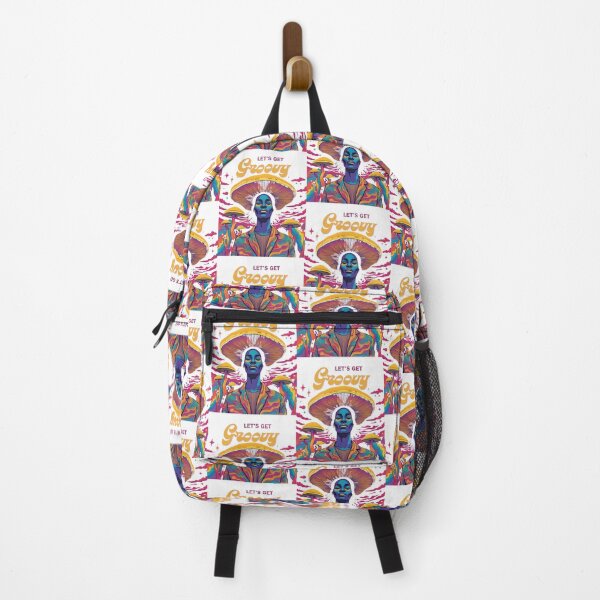 Item preview, Mushroom man “let’s get groovy”, hippy designed and sold by Foglifter.