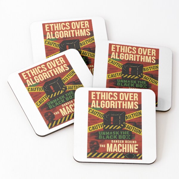 Item preview, Ethics Over Algorithms - AI Awareness designed and sold by NaphDesigns.