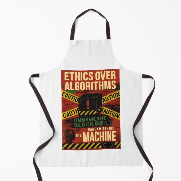 Item preview, Ethics Over Algorithms - AI Awareness designed and sold by NaphDesigns.