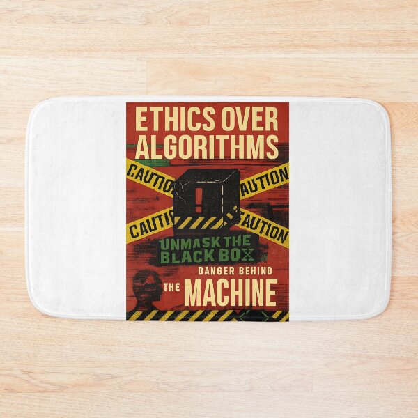 Item preview, Ethics Over Algorithms - AI Awareness designed and sold by NaphDesigns.