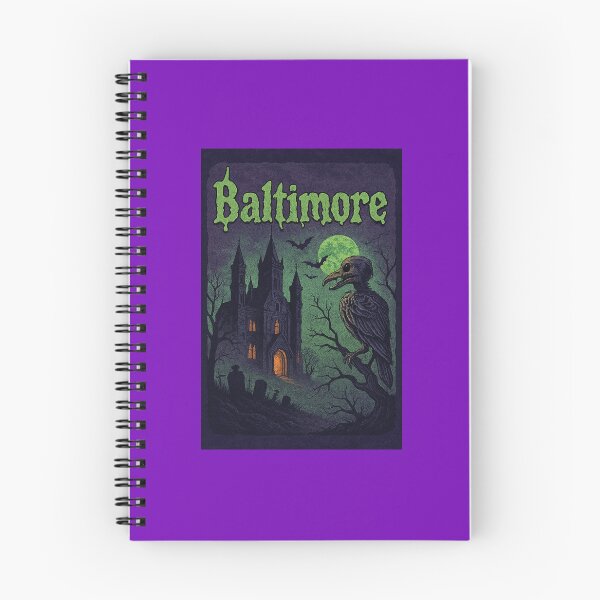 Item preview, Baltimore designed and sold by Broken Antler Designs .