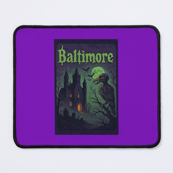 Item preview, Baltimore designed and sold by Broken Antler Designs .