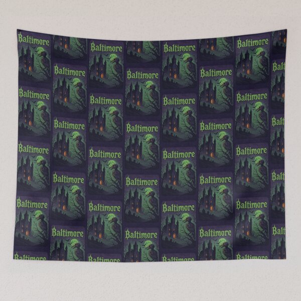 Item preview, Baltimore designed and sold by Broken Antler Designs .