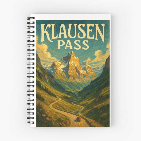 Item preview,  Klausen Pass, Switzerland – Winding Alpine Road and Glorious Peaks designed and sold by Places On Earth.