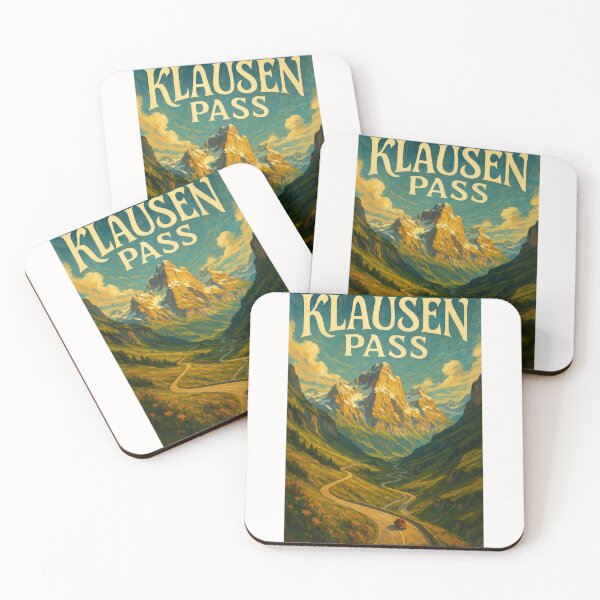 Item preview,  Klausen Pass, Switzerland – Winding Alpine Road and Glorious Peaks designed and sold by Places On Earth.