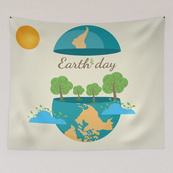 Item preview, Green Earth Rising designed and sold by langebleu.