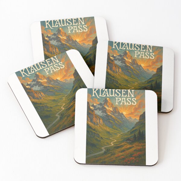 Item preview,  Klausen Pass, Switzerland – Sunset Over the Alpine Valley designed and sold by Places On Earth.