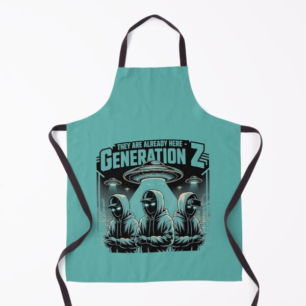 Item preview, "Generation Z – They Are Already Here | Futuristic  Art" designed and sold by HolisticFurArt.