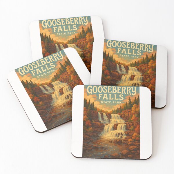 Item preview,  Gooseberry Falls State Park, Minnesota – Autumn Colors and Waterfalls designed and sold by Places On Earth.