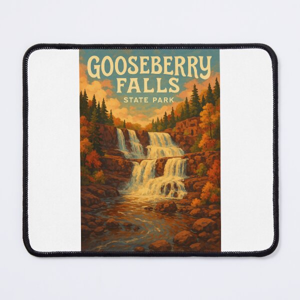 Item preview, Gooseberry Falls State Park, Minnesota – Autumn Colors and Waterfalls designed and sold by Places On Earth.