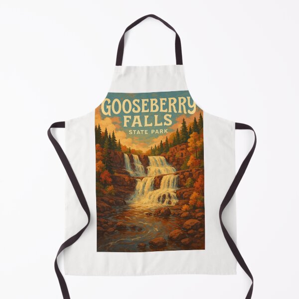 Item preview,  Gooseberry Falls State Park, Minnesota – Autumn Colors and Waterfalls designed and sold by Places On Earth.