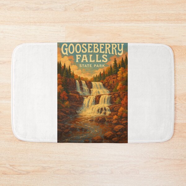 Item preview,  Gooseberry Falls State Park, Minnesota – Autumn Colors and Waterfalls designed and sold by Places On Earth.