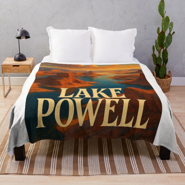 Item preview, Lake Powell, Utah-Arizona – Sunlit Canyons and Desert Waters designed and sold by Places On Earth.