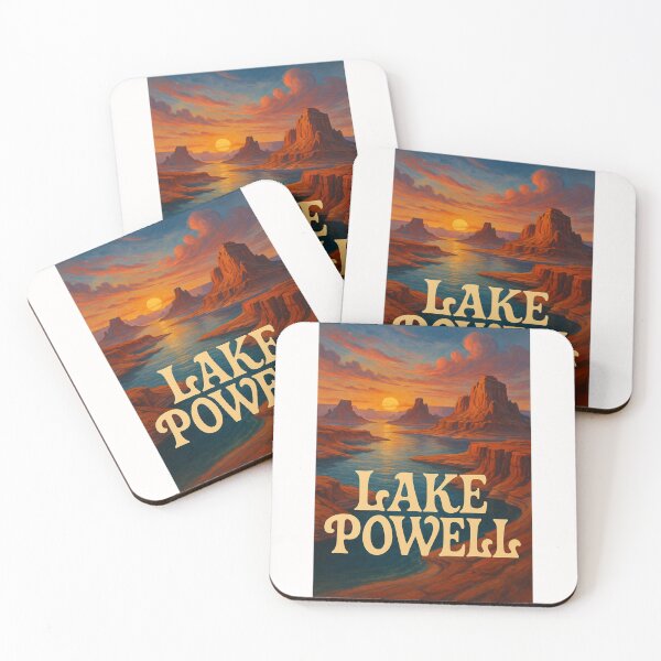 Item preview,  Lake Powell, Utah-Arizona – Sunset Over Sandstone Landscapes designed and sold by Places On Earth.