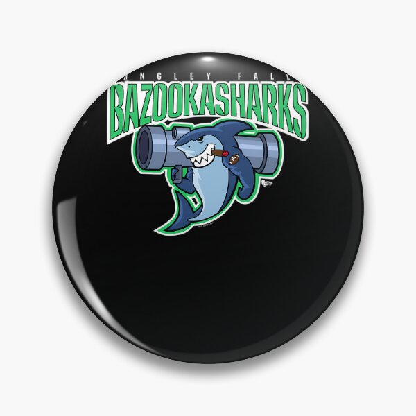 Artikelvorschau, American Dad Bazooka Sharks Logo entworfen und verkauft von DeborahJRayner.