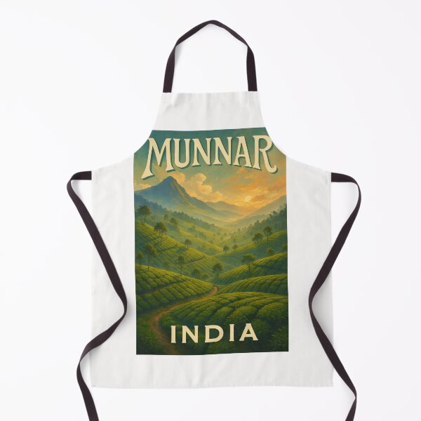 Item preview, Munnar, Kerala – Sunrise Over Western Ghats and Tea Gardens designed and sold by Places On Earth.