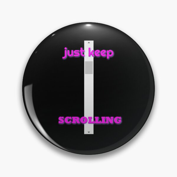 Item preview, Just keep scrolling Pink designed and sold by CTRLesc.