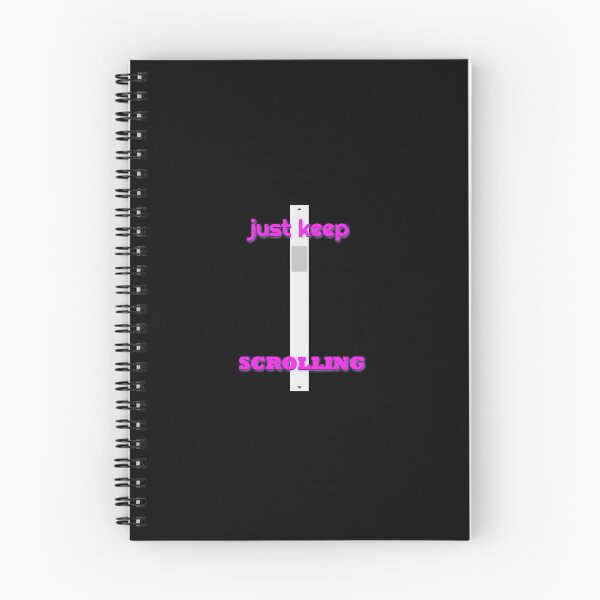Item preview, Just keep scrolling Pink designed and sold by CTRLesc.