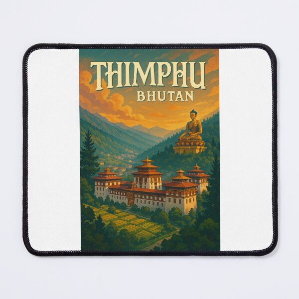 Item preview, Thimphu, Bhutan – Buddha Dordenma and Himalayan Capital designed and sold by Places On Earth.