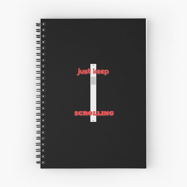 Item preview, Just keep scrolling Red designed and sold by CTRLesc.
