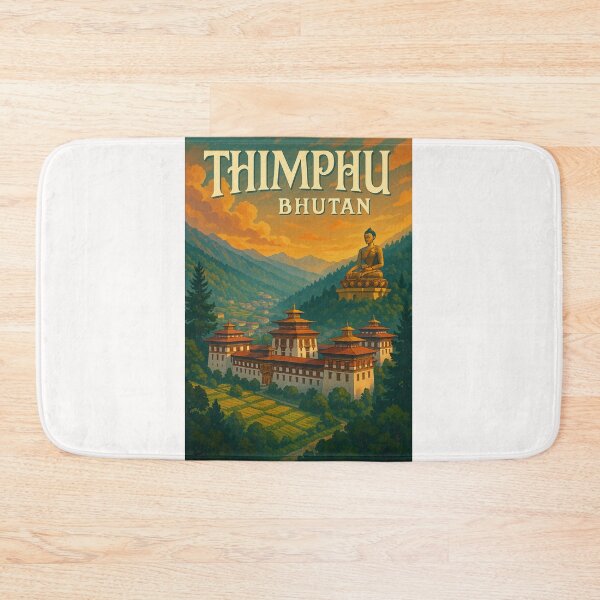 Item preview,  Thimphu, Bhutan – Buddha Dordenma and Himalayan Capital designed and sold by Places On Earth.