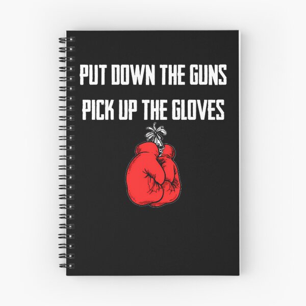 Item preview, Put The Guns Down And Pick Up The Gloves designed and sold by donnieivettebz.