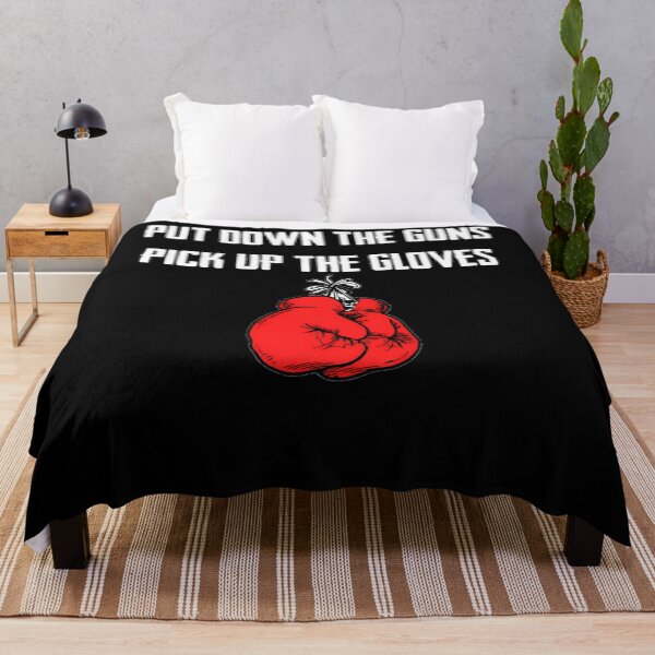 Item preview, Put The Guns Down And Pick Up The Gloves designed and sold by donnieivettebz.