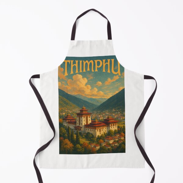 Item preview,  Thimphu, Bhutan – Tashichho Dzong in Autumn Himalayan Valley designed and sold by Places On Earth.