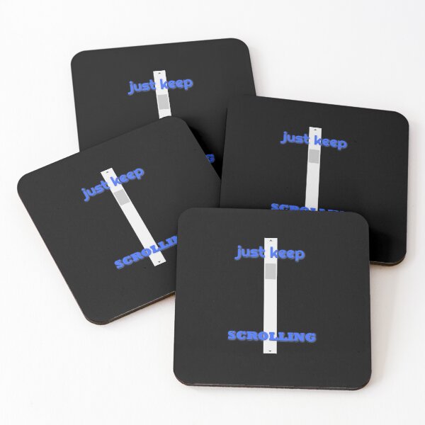 Item preview, Just keep scrolling Blue designed and sold by CTRLesc.