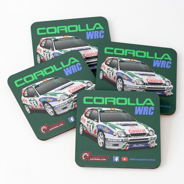Item preview, Toyota Corolla WRC 1998 Rally Car Motorsport Archives Merchandise Version designed and sold by MotorsportArchives.com.