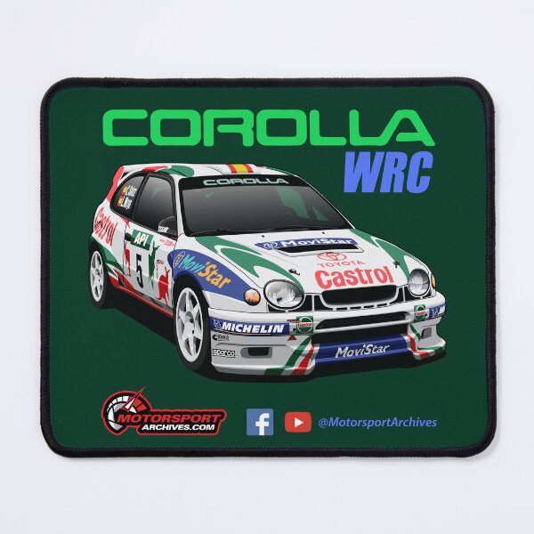 Item preview, Toyota Corolla WRC 1998 Rally Car Motorsport Archives Merchandise Version designed and sold by MotorsportArchives.com.