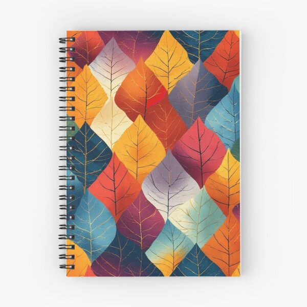 Item preview, Colorful Geometric Leaf Pattern Print designed and sold by Harkins-House.