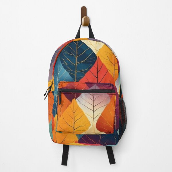 Item preview, Colorful Geometric Leaf Pattern Print designed and sold by Harkins-House.