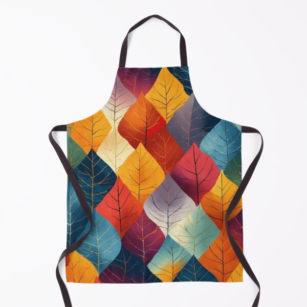 Item preview, Colorful Geometric Leaf Pattern Print designed and sold by Harkins-House.