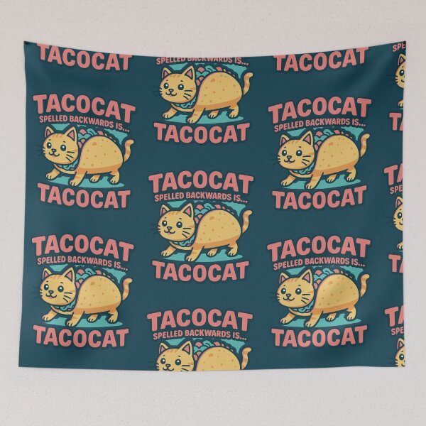 Item preview, Cute Taco Cat Funny Word Meme designed and sold by NosandEdgy.